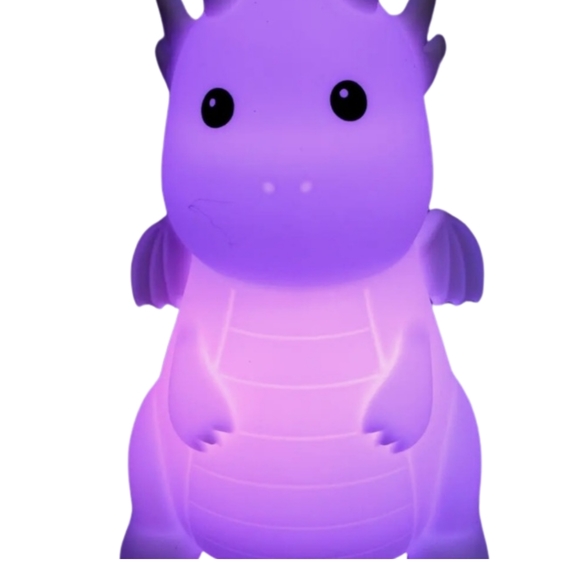 Squish Dragon Color Changing Night Light - Picture 10 of 12